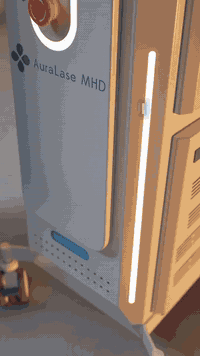 يعلن مكتب الطب الحديث MHD🏅  عن توفر جهاز  Co2 fractional  Aura Lase MH...