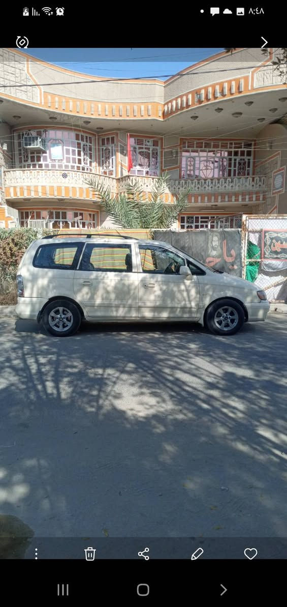 السلام عليكم هونداي تراجيت ستيشن سبعة راكب رقم بغداد موديل ٢٠٠٦ بأسمي للبيع نقدأ واعتذر عن المراوس السعر ٧٥ ورقة بي مجال بسيط كير اوتوماتيك بحالة جيدة محرك ٢٧٠٠ ستة سلندر بانزين بحالة جيدة صار حوالي سنة من شديتة مال حاوية مصبوغة عام تبريد عاطل سنوية جديدة لغاية سنة ٢٠٢٩ هزة جديدة ما منتهية يعني ما يحتاج اتسوي هزة شرط التحويل يعني الشراي اسوي ويا عقد مروري العنوان بغداد رقمي *********** بي واتساب تحياتي اخوكم ابو محمد
