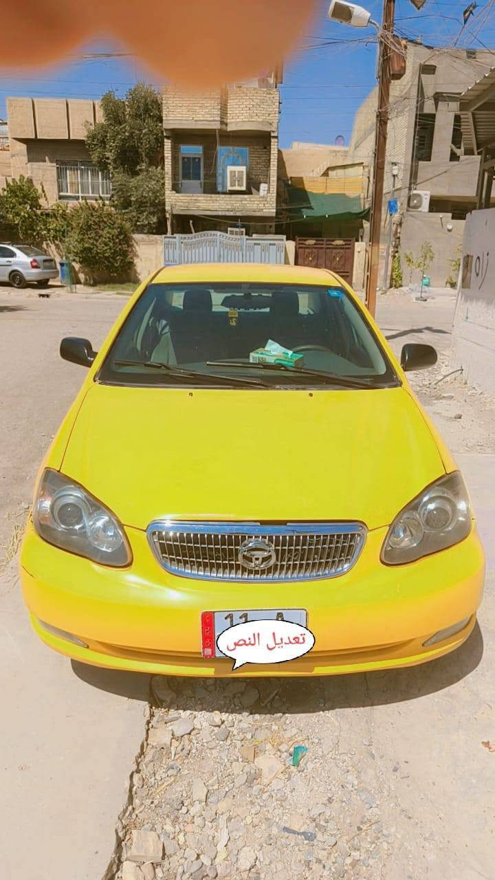 كورلا موديل 2008 امريكي
حادث جاملغ امامي
كير ومكينة حاوية شادهن
صدر وتايرات وتبريد وغرفة جديدة
تبريد شغال خير من الله 
ب65 وبيهة مجال كلش بسيط
مكانهة بغداد
رقم بغداد انكليزي هزة جديدة
سنوية لل31
***********
