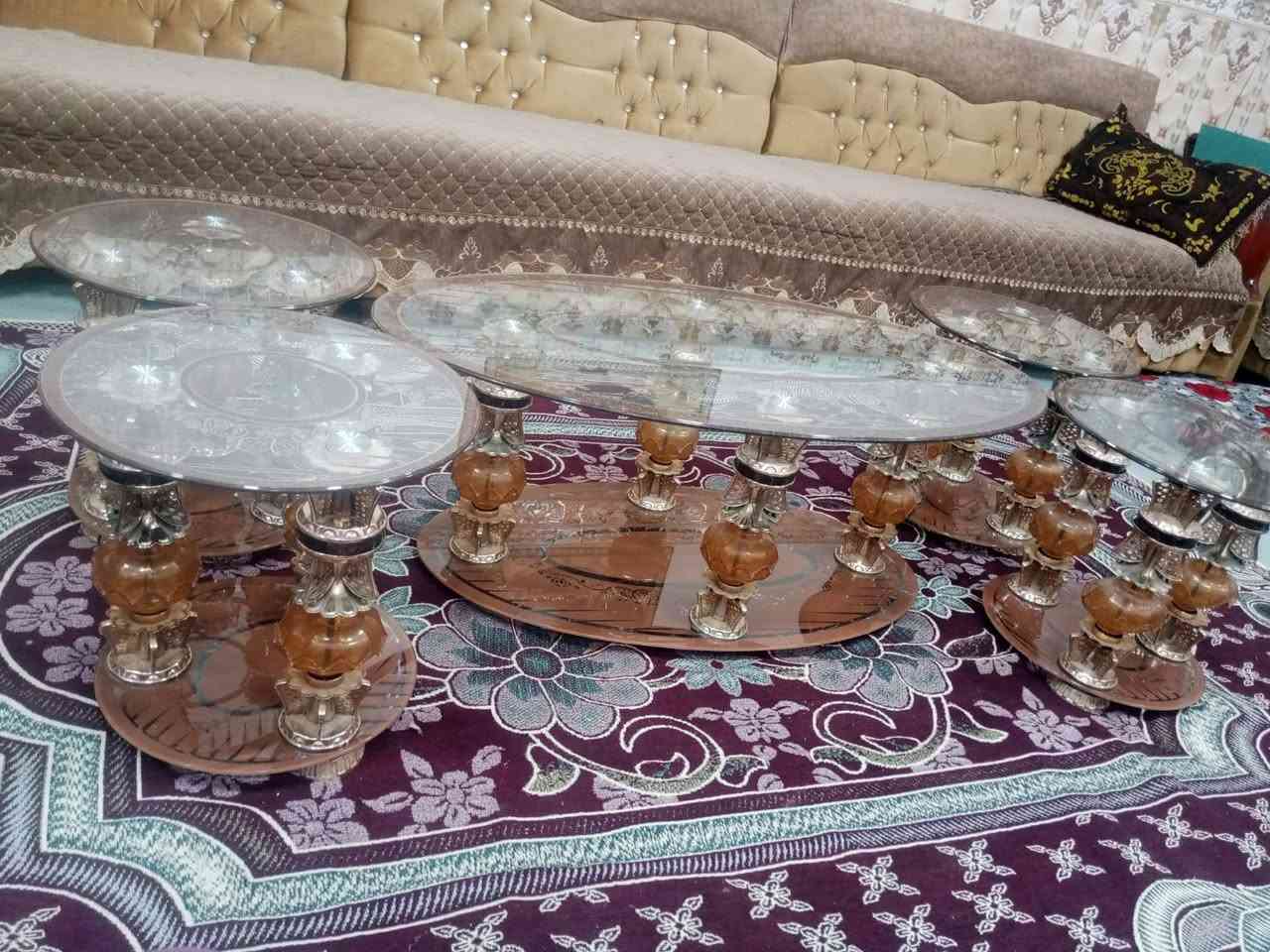 سلام عليكم اغراض نضيفه جداا للبيع ماصات كبار عدد 5 السعر 60 + كاروك اطفال نضيف جداا حجم كبير  مع دوشك جديد السعر 70+ ميز بلازمه نضيف جدا السعر 40 اي استفسار الاتصال علئ ***********
