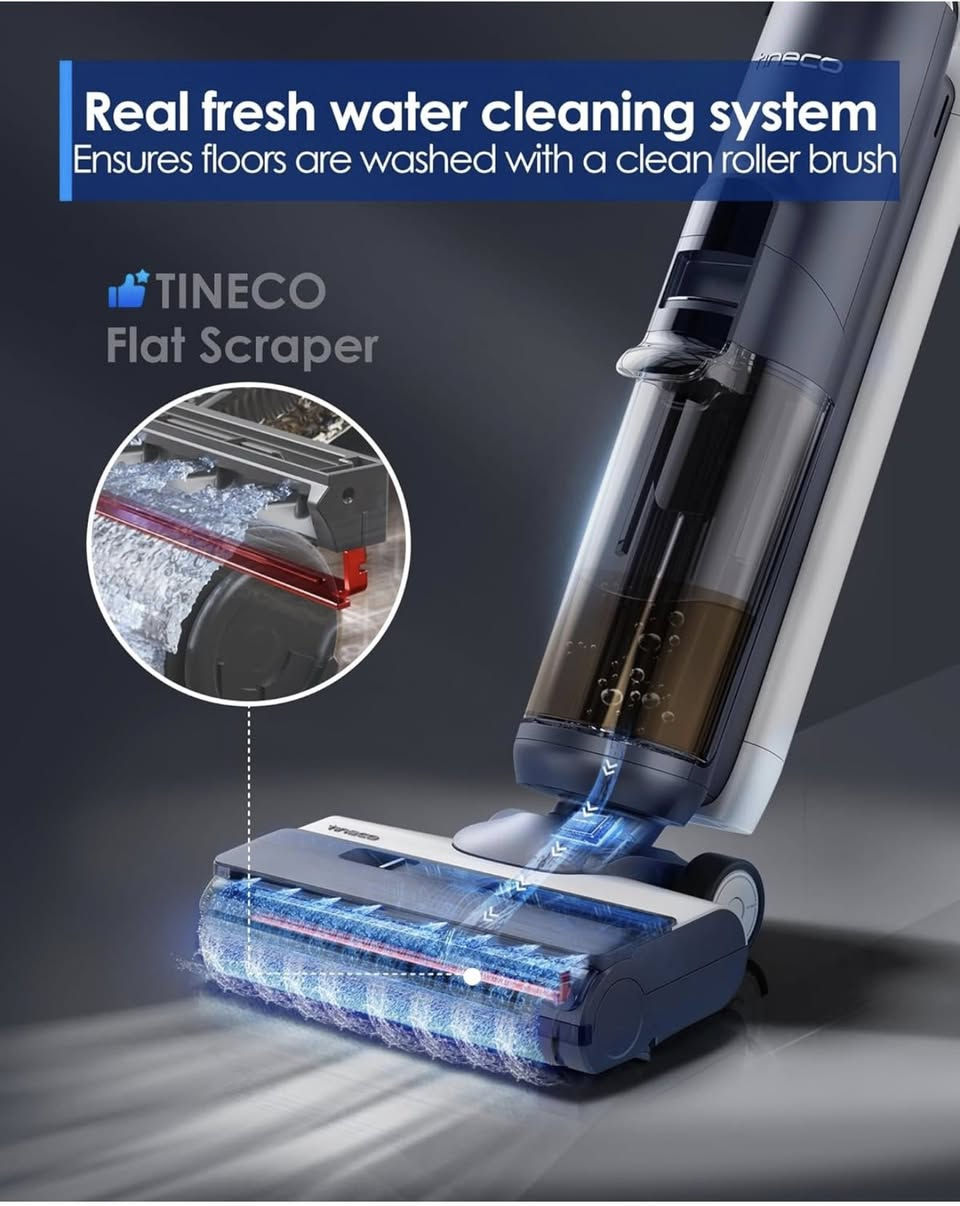 متوفر من شركة Tineco البريطانية💐

مكنسة كنس ومسح  Tineco Floor One S5 Extreme  

مكنسة كهربائية الكل في واحد للرطب والجاف، 
شحن سمارت مع تصميم خزان مزدوج، 
| شاشة LED ذاتية التنظيف للأرضيات الصلبة وشعر الحيوانات الأليفة،

Tineco Smarter Vacuum & Mop 2-In-1 – تنظيف الأوساخ الرطبة والجافة وإزالة الأوساخ الصلبة واللزجة بسهولة على الأرضيات الصلبة. مع تقنية المستشعر الذكي Tineco iLoop، تقوم المكنسة الكهربائية الرطبة والجافة تلقائيًا بضبط قوة الشفط وتدفق المياه وسرعة فرشاة الفرشاة لتنظيف جميع الأوساخ.

أداء تنظيف من الدرجة الأولى - يمكن للفرشاة الدوارة Floor One S5 الحصرية أن تنزلق بالقرب من الألواح وتنظف الزوايا التي يصعب الوصول إليها. ستصبح أرضياتك جافة تمامًا وخالية من الخطوط في دقائق معدودة.

خزان مزدوج بسعة أكبر - خزان المياه أكبر بنسبة 30% من الطابق الأول الأخير، لذا يمكنك تنظيف مساحات أكبر دون انقطاع. يعمل نظام الخزان المزدوج للمكانس الكهربائية Tineco على فصل المياه النظيفة عن المياه المتسخة، لذلك يمكنك دائمًا التنظيف باستخدام المياه العذبة والمنظفات.

سهولة الصيانة – لا تلمس الأسطوانة المتسخة مرة أخرى أبدًا. تعمل وظيفة التنظيف الذاتي للمكنسة الكهربائية الرطبة والجافة على مسح الخط الداخلي ولفافة الفرشاة تلقائيًا وتتيح إجراء صيانة سريعة ونظيفة. فلتر الشعر يجعل من السهل إزالة شعر الحيوانات الأليفة. تسهل قاعدة الشحن 3 في 1 تخزين الوحدة وشحنها.

التنظيف الذاتي والتوجيه الصوتي - يعمل التنظيف الذاتي Floor One S5 على تنظيف بكرات الفرشاة والخرطوم تمامًا بضغطة واحدة للصيانة بدون استخدام اليدين. بعد التنظيف، يقوم التجفيف بالطرد المركزي بإزالة الماء من الأسطوانة بشكل فعال. يمكنك أيضًا مراقبة أداء التنظيف باستخدام المساعد الصوتي، الذي يوفر تذكيرات مفيدة للصيانة.

جديدة لوك مع كافة ملحقات👍
السعر 250 الف💐


**إذا كنت صاحب هذا الإعلان وتريد حذفه لأي سبب، رجاءا أرسل رسالة إلى الدعم الفني**