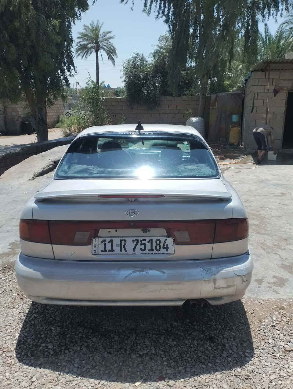 السلام عليكم. سوناتا للبيع السيارة كير ومحرك جديد حاويه تبريد شغال فوول تخم تاير صدر امامي خلفي جديد السيارة بلاديه مابيه صبغ بس الدعاميات رقم بغداد دولي سنوية لل٢٨ السيارة باسمي تحويل ثاني السيارة مال جناي ترايك وين متحب ااسعر  43وبي مجال ممتواجد عالفيس.. *********** ديالى الخالص
