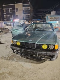 بي ام 735 سكليتر كهرباء باب طويل  باب طويل رئاسي مكينه جديده حاويه كير...