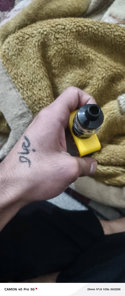 سلام عليكم فيب نركيلة جديدة مستخدم بس مرة وحدة للبيع وياهة معسل ول كارتون مالتهة مكاني حي الانصار


**إذا كنت صاحب هذا الإعلان وتريد حذفه لأي سبب، رجاءا أرسل رسالة إلى الدعم الفني**