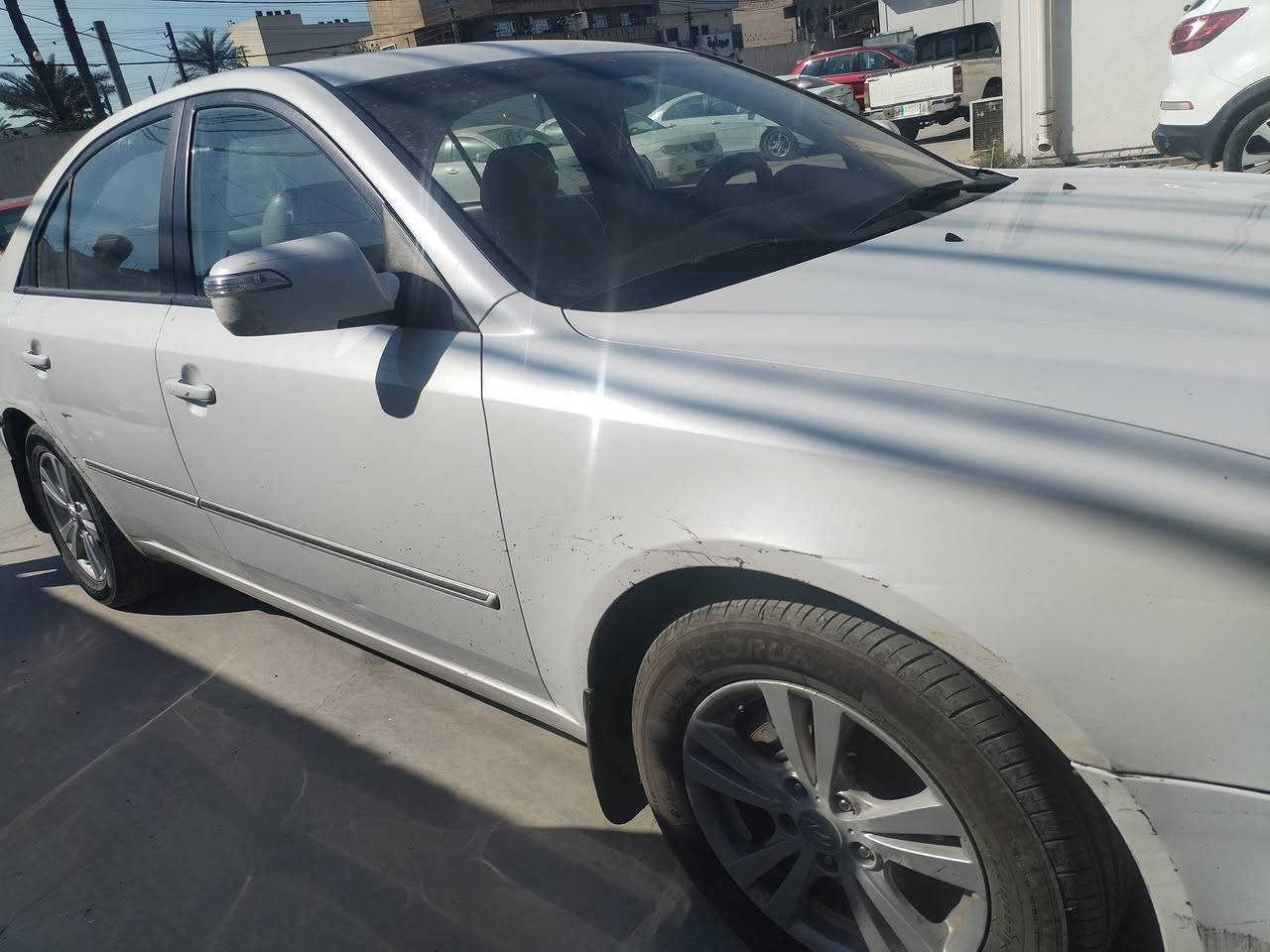 للبيع
سوناتا ابيض صدفي كامل مواصفات موديل 2011 محرك 2400 كير ومحرك مكفولات للمزيد من المعلومات اتصل ***********
