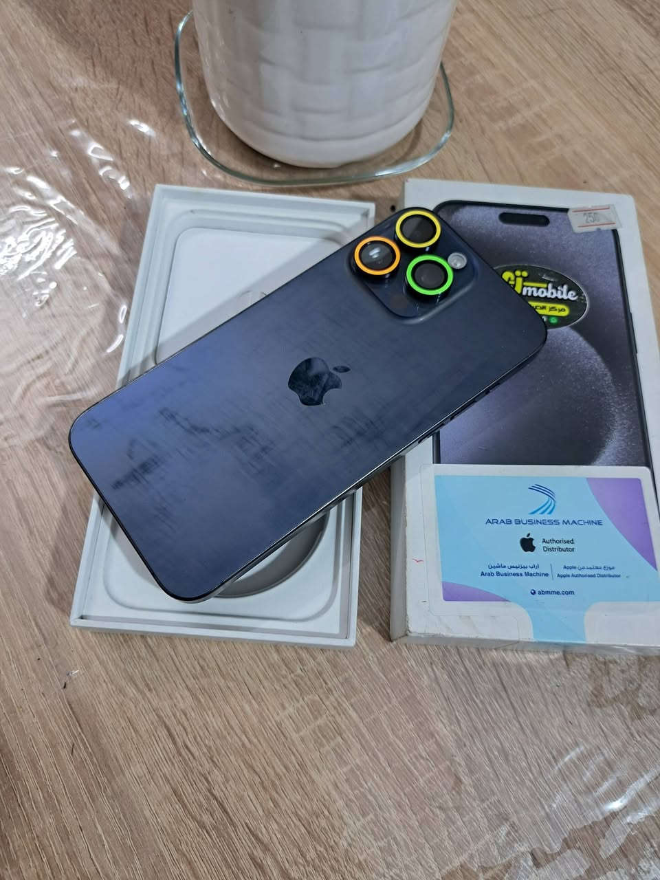 IPHONE 15 PROMAX  
 نرخى 900   هه زار 
زاكيره 256  باترى 96
 خاوينى 95% 
جامى كاميره ى درزيكى بجوكى تيايه 
كامل  ئه شيا بي عه يب  و نه كراوه به زه مان 2رؤژ  گه ياندن هه يه
شوين كركوك 
***********
***********
------------------------------------------------------------------------------------
IPHONE 15 PROMAX 
سعره 900 الف 
ذاكره 256  بطارية🔋 96
  نظافه 95%
جام مال كاميرا بي فطر صغير ماماثر ع كاميرا   
 غراضه كامل مابيه عيب خطين  و مامفتوح  بضمان يومين الفحص
متوفر توصيل
مكانى كركوك 
***********
***********
