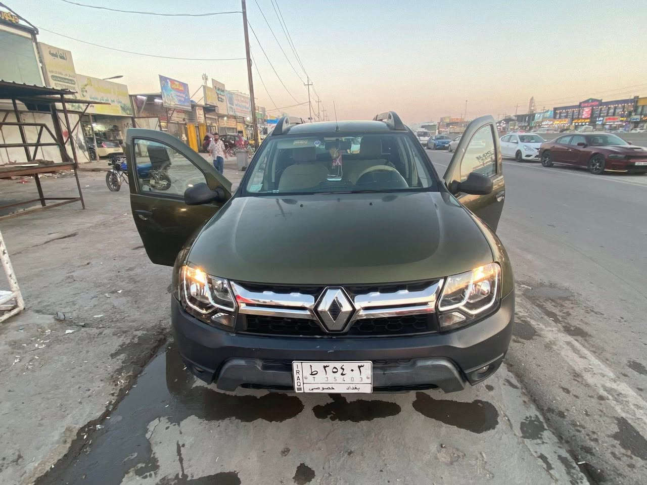 اللهم صل على محمد وأل محمد
للبيع أو مراوس برينو كوليوس
رينو داستر ٢٠١٨ للبيع 
محرك ٢٠٠٠ المرغوب 
كًير AT
السيارة عليها ادامة كاملة بسبب اعتمادي عليها بالسفر مسافات بعيدة
ماشية ١٨٥ قابل للزيادة
السيارة متصرف عليها فلس ان شاء الله
🟢صدر جديد قبل اسبوع بدلتة
🟢منظومة احتراق مدامة بالكامل ( نوزلات بلكات عبوة فيتبام وفيتبام )
🟢 ٣ تايرات جديدة
🟢باتري قبل ٣ اشهر بدلتة
🟢 مازدات الامامية زوج جدد
🟢 لايتات جدد
🟢 ادامة كاملة للداينمو.
السيارة جديدة شغل واطلع وين متريد
بيها بارد قليل مصلح
وشبر بالجاملغ الخلفي الايمن ممصلح وصور الضربة موجودة
السيارة خير من الله مموكًفتني فديوم 
سبب البيع الرغبة بشراء موديل احدث
السعر ٩٢$ وبيها مجال ان شاء الله
للتواصل
*********** الفلوجة, الأنبار
