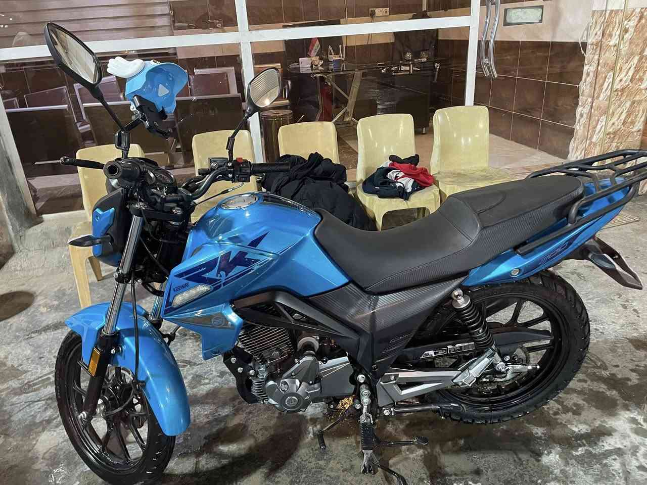 دراجه ار كي محرك 200 موديل 25 
دراجه جديد مابيهه اي نقص محرك مكفول 
رقمهه اربيل بأسمي تحويل ثاني  يوم
ماشيه 22  الف رايدهه 2100
رقمي ***********
مكاني الكاضميه
