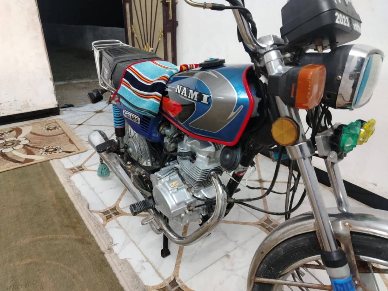 سلام عليكم شباب
دراجه للبيع 2023
دراجه مكفوله كفاله عامه 
دراجه خير من الله 
أوراق كاملة 
نضافه فول 100/100
الشراي بي خير ويدلل مكلف بل نشر 
 تصل صاحب درجه ***********
