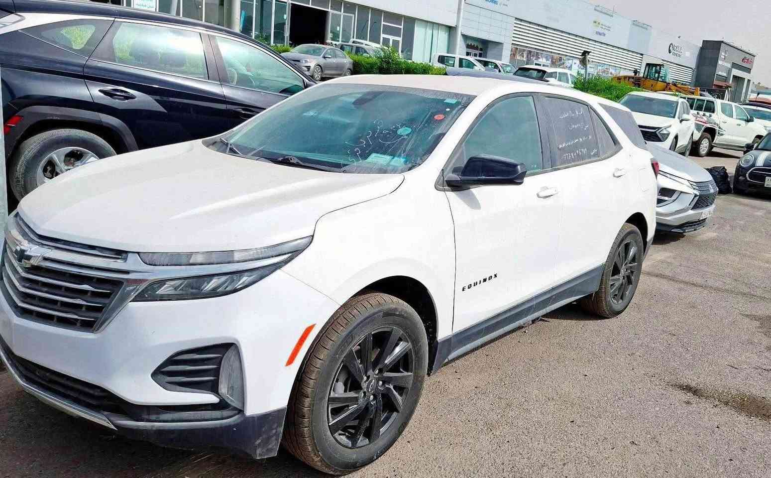 شوفرليت ايكوينكس 2023  مواصفات LS
اللون ابيض
الوصول اليوم 
الموقع اربيل 
رقم كاتي اربيل
المواصفات :
بصمة 
رادار 
 تشغيل عن بعد
شاشة كبيرة 
داخل لونين كريمي واسود
هندبريك بصمة
LED امامي 
تحكم ستيرن 
كروس سرعة 
بلوتوث 
قطعتين تبريد 
اطفاء ذاتي 
حساس 
فور ويلAWD
لايت زنون 3 عدسات/ويل كب اسود اصلي 
لد امامي نهاري لد خلفي
ماشيه 17 الف فقط
مكينه 1500Tتوربو
الحادث مرفق  وبسيط
شرط بدون دواخل او شواصي
كلشي المبدل شرط راجع شركة
السعر  - اكتب رقم 2 يوصلك السعر خاص 
للاستفسار مراجعة الصفحة 
او الاتصال بالرقم *********** بيه واتساب دهل اوران, واسط
