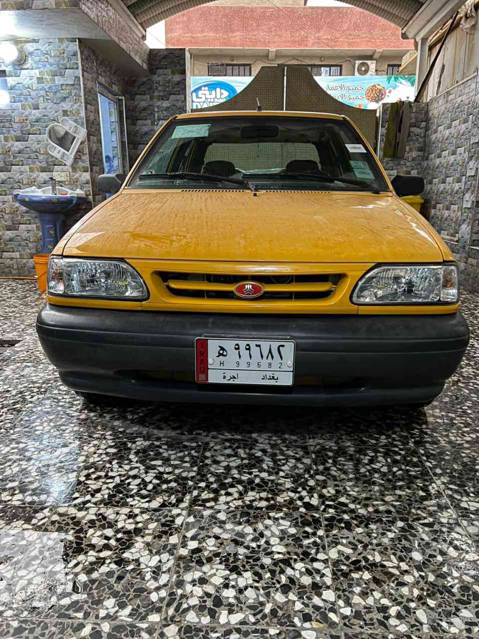 السلام عليكم سايله موديل ٢٠١٨مكفوله سياره جديده تخم تاير خط ابيض جديد مدوشمه محرك كير صدر تبريد كله جديد عله وضعيت شركه رقم الهاتف ***********غير متواجد عل فيس بغداد
