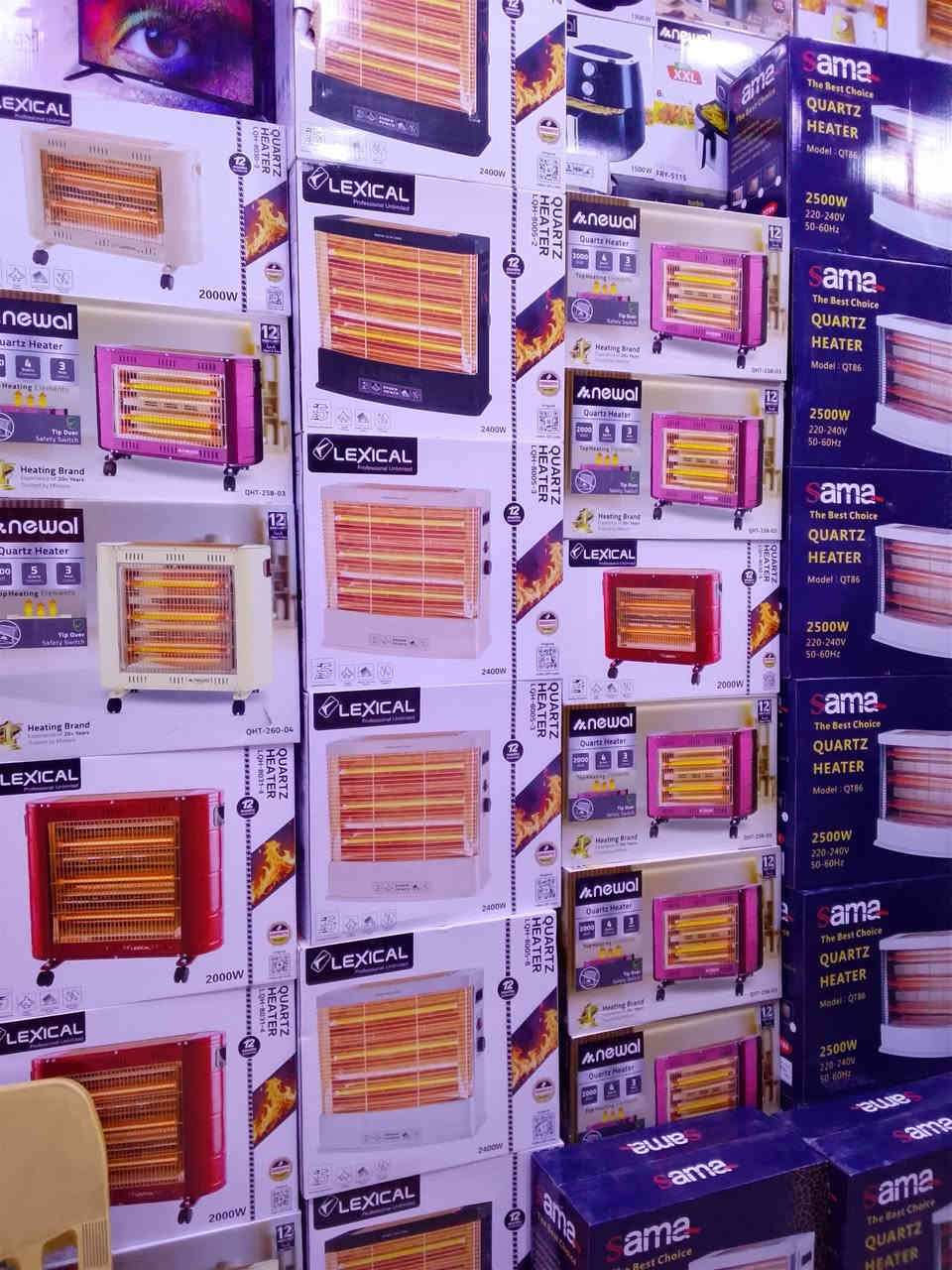 متابعينا الاعزاء
تتوفر لدى معرض احمد كافه الأجهزة الكهربائية 
صوبات غازي- كهربائي- نفطي
ثلاجات بأنواعها 
مجمدات كافه الأحجام 

غسالات حوضين

غسالات فول اوتوماتيك lg

شافطات بأنواعها 

منضومات تصفيه ماء 

برادات 
شاشات مختلف الأحجام

طباخات   5 مشاعل 
4 مشاعل 
ومنضديه   

معرض احمد للاجهزه الكهربائيه
الانبار-الرمادي-شارع معمل الثلج
مجاور الخطاطين

 للاستفسار الاتصال *********** 
راجع باقي منشورات البيج قد تجدون مايناسبكم
