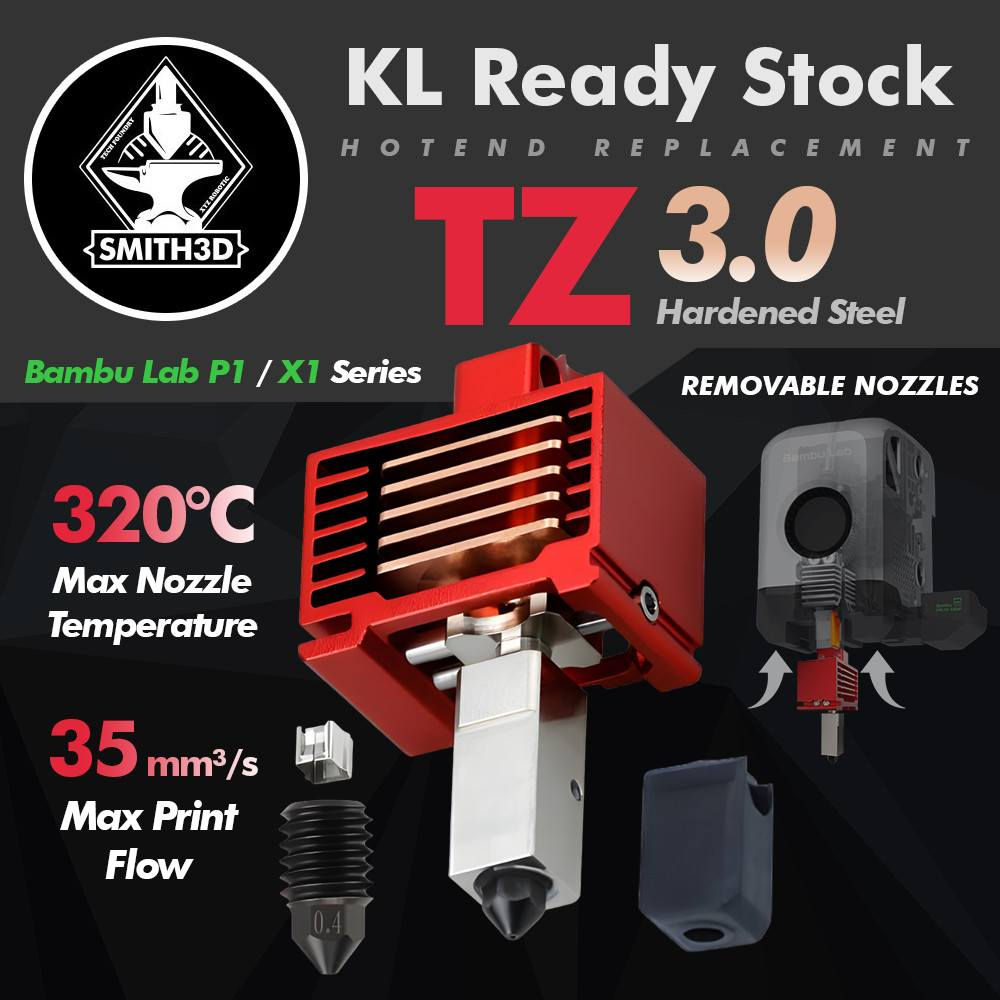 Tz-3.0 X1 series hotend kit
موجود يخص البامبو لاب p1s x1c
السعر 20 الف


**إذا كنت صاحب هذا الإعلان وتريد حذفه لأي سبب، رجاءا أرسل رسالة إلى الدعم الفني**