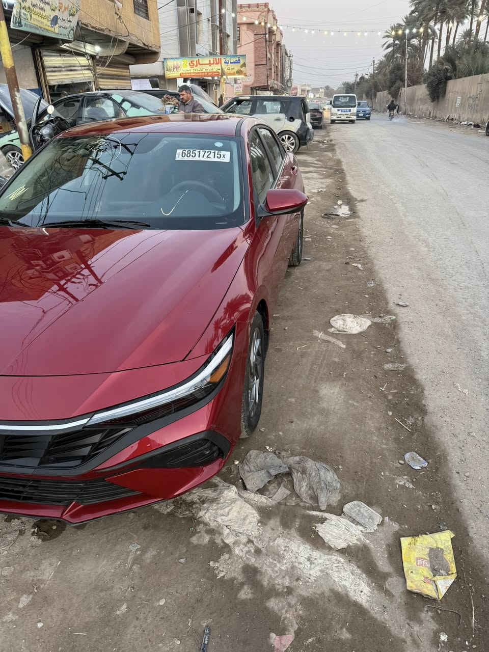 السلام عليكم
النترا 2025 هايبرد 
بصمه 
هندبرك بصمه 
راداد 360
سياره جديده 
حادثه بابتين عكس السايق 
مبدل ارباك برده 
ماشيه السياره 
1000 
بعده زيروو 
سعر 175 
***********
