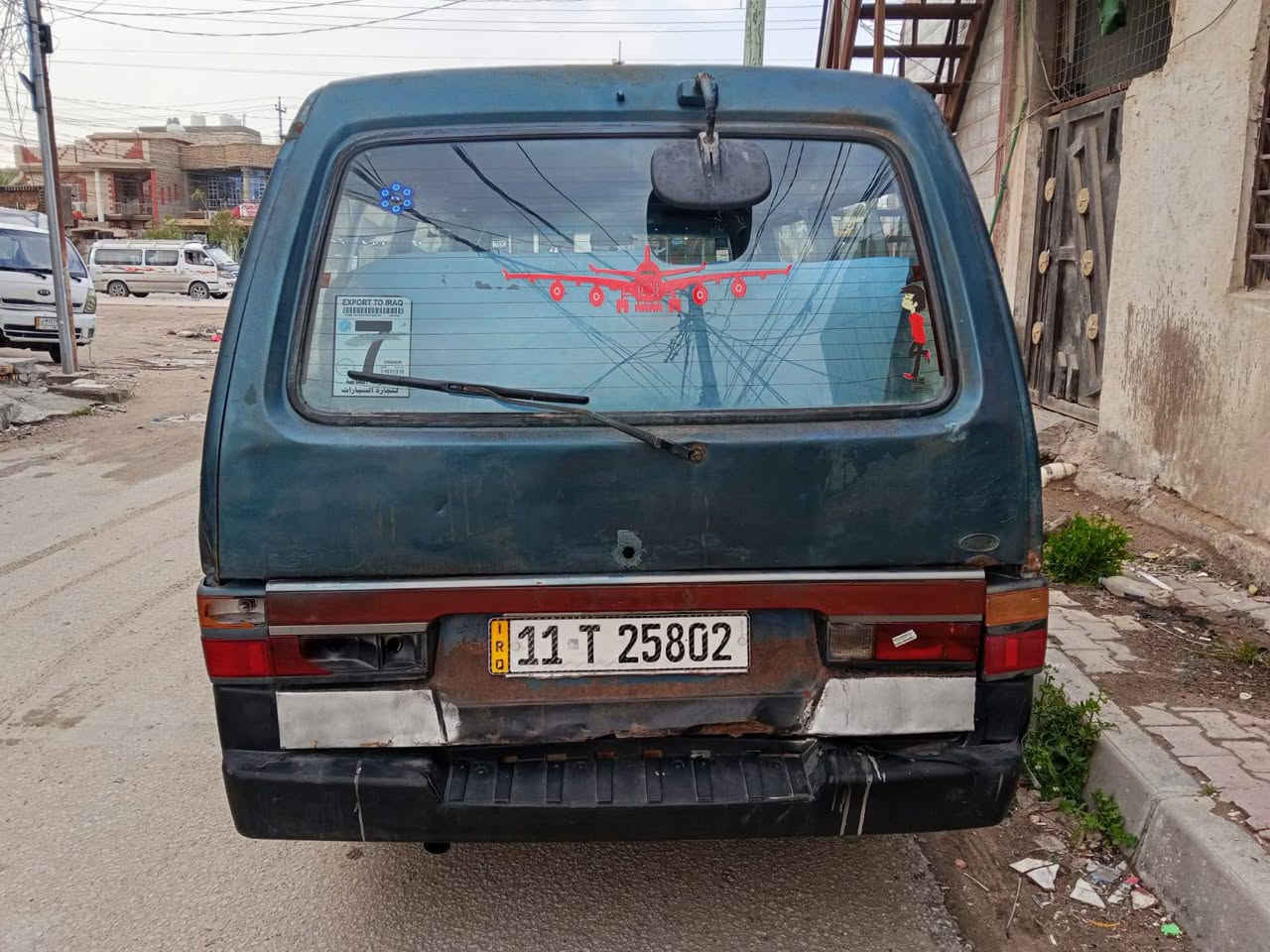 كيه بسته مديل 94 رقم بغداد انكليزي تحويل مباشر مكينه وكير بالصندوك توني شادهن حدادية 75 بالميه السعر 30 وبيها مجال بيع سريع مكان السيارة بابل 
رقم ***********
