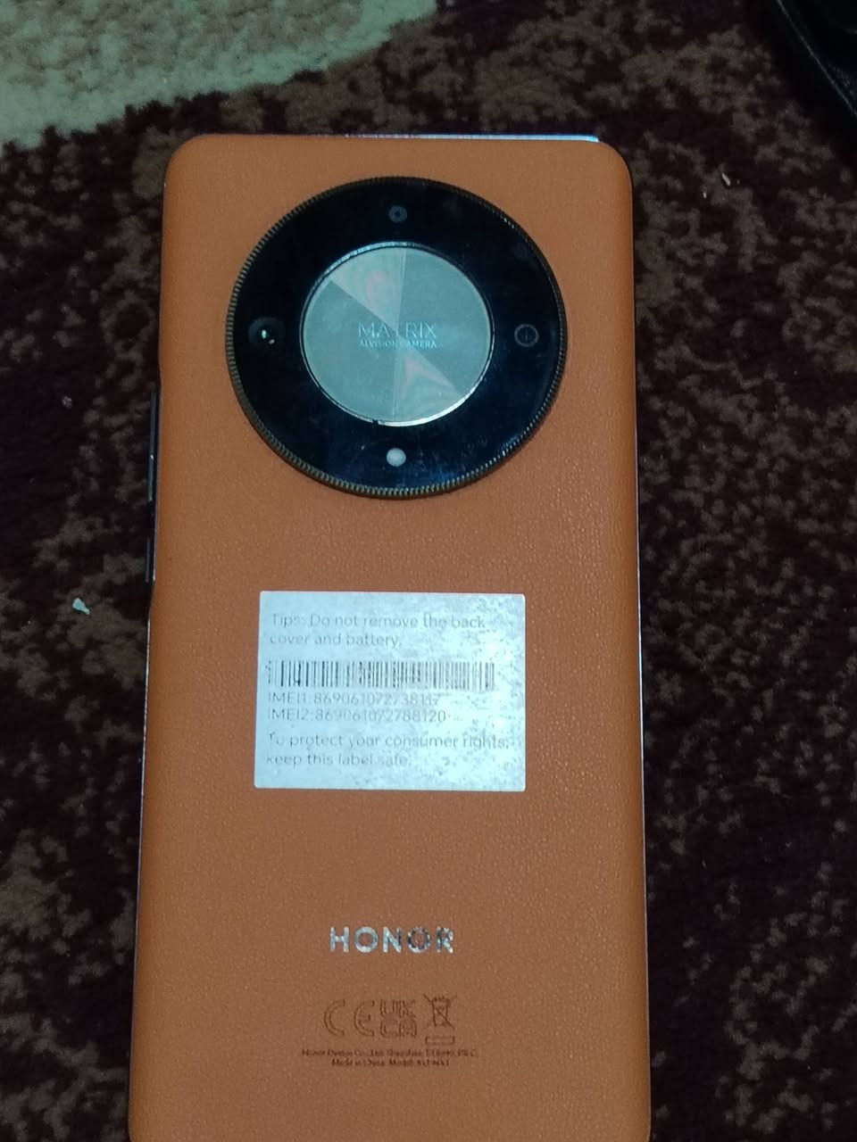 سلام عليكم مبايل هنراكس9رام12×8 للبيع الذاكره  256سعر275بي مجال قليل ***********
