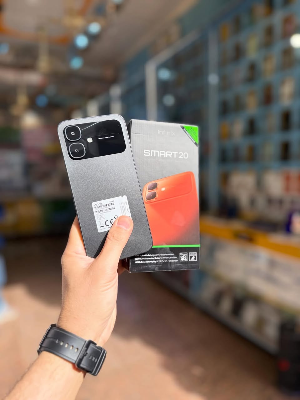 خيارك الذكي بسعر اقتصادي 💸
ملك الفئة الاقتصادية وصل Infinix Smart 20 🤩

بــذاكــرة 256

- تصميم عصري 💫
- أداء يومي ممتاز  ✅️
- قيمة مقابل سعر 💸
- ألوان جذابة تناسب ذوقك 🎉
احصـل علـيه الآن من الكـنز 🧡

البيع بالتقسيط والنقد والدفع الالكتروني وتوصيل داخل عموم العراق
......................................................
‎📍  قضاء النصر 
الفرع الاول  السوق المسقوف 
‎مجاور سيد ضرغام ابو الخطوط
‎مقابل مطعم الساده
‎
الفـرع الـثانـي / قـرب فـلـكه الـعلماء 📍
دوام الشـركه : يومياً من الساعه 8 صباحاً الــى 
الــساعه 10 لــيلاً

للتواصل:  واتساب. ***********
***********

خدمه توصيل 🚚 مجاني داخل النصر💚 ‏‎
