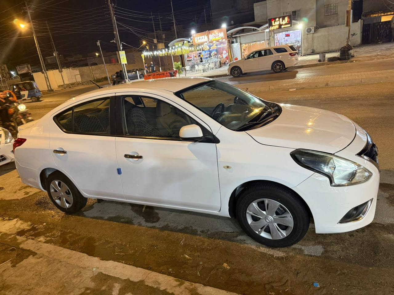 نيسان صني موديل 20 رقم بصره شرط التحويل مكفولة من الصبغ والضربه بيها بارد قليل مكينه كير تبريد ثلج حداده نص عمر السعر 97بيها مجال *********** البصرة, العراق
