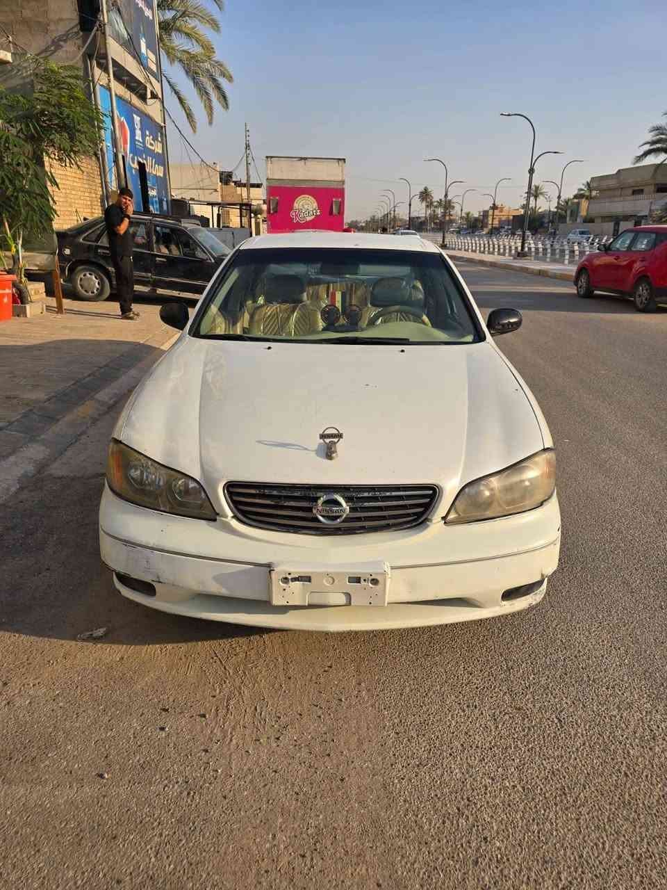 بيع او مراوس بنيسان بيكم ....نيسان مكسيما 2008 مزاد وزارة الداخلية كير مكية 6سلندر بلاد بيها طخات بسيطه فقط تعمير جديد كرهبائيات كامله بلا نقص مكفوله من العيب الشرعي وكالة باركود وتوقيع الوزير موجودات اولياتها كتابها كامل ترقيم مفتوح والكمرك مدفوع العجلة داخله كشف بالمديرية وجاهزه بيها قرار عفاء من الكمارك السعر 40 مجال بسيط للشراي فقط عنواني حلة مركز ***********
