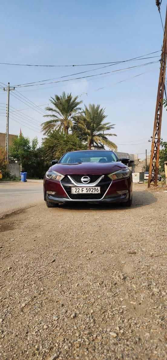 NISSAN MAXIMA 2017 SV
V6 3500
بدون صبغ و بدون ايرباك بس طخات بارد بسيطه 
شاشة 
كاميرا خلفيه
بصمات ابواب عدد ٢
بصمة صندوق
كراسي كهرباء
كراسي الاماميه تدفئة
ماوس شاشة
حساسات ضغط الاطار
٦ ايرباك
الزجاج الامامي دبل جام
وضعية سبورت
حساسات امامي خلفيه ( غير شغاله)
دهن الكير مبدله مرتين ع ايدي
ماي راديتر جديد اصلي 
للبيع فقط 
السعر 125
***********٠

