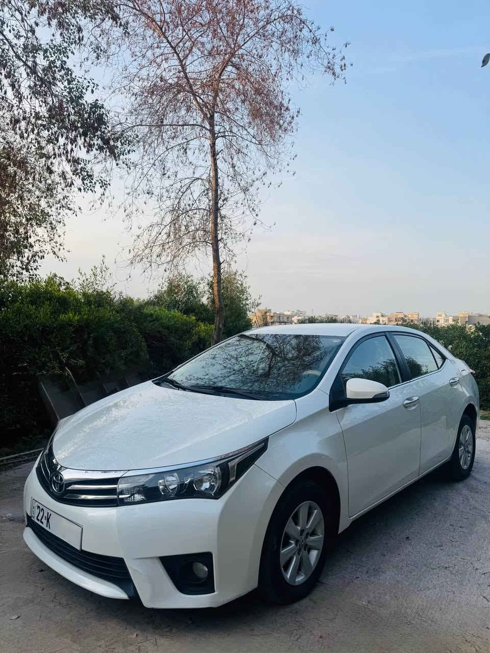 تۆیۆتا - کۆرۆلا ٢٠١٤ سفری شەریکەی جيهان
- بزوێنەری گەورە 1.8.
- ڕەنگی سپی.
- ناو  زەرد.
- چوار جامی کارەبا.
- ئاوێنەی کارەبایی.
- تەبرید ساردی و گەرمی بە شەرت.
ـ بەسمەيە.
ـ ماوە ڕۆشتنی ١٨٩,٠٠٠ کم ڕۆشتووە.
- دەرگای پشت سايەق و دۆسەکەش دوو بست سبوغە وە ٣-٤ جێشی بە pdr چاک کراوە.
ـ گێر و مەکینەی بە شەرت، هیچ کێشەی نییە و دەستکاری نەکراوە.
ـ هیچ مەسرەفی تێدا نیە.
- ژمارەی نوێی بۆ کراوە، سەنەویی تاوەکو ساڵی 2029.
-سعری ١٣٣ وەرەقەو کەمەک مجال

تکایە پەیوەندی بکەن بەم ژمارە مۆبایلی خاوەنەکەی

*********** أربيل, العراق
