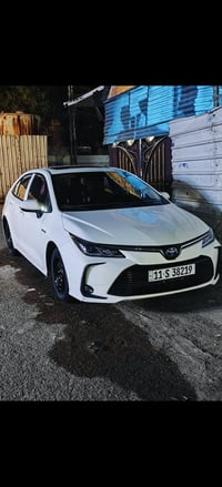 الوجبة الاولى العلامة الزركة كورلا 22 فتحة سقف🔴  3 انظمة قيادة   توقف ...