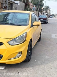 اكسنت موديل 2012 وارد امريكي حادث جاملغ وباب تعمير السياره ليبل واحد م...