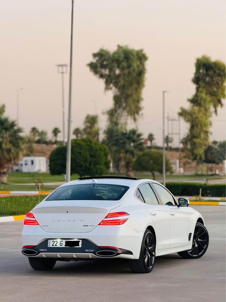 السلام عليكم  G70 ***********
جنسزز 6 سلندر 3300 توين توربو
السياره فول فول للاخير هواي مواصفات 
حادثها فقط بابين مبدلات اصلي بدون ايرباك البجم كبس بلادي 
رقم اربيل جديد وكاله او تحويل ثاني يوم 
سعرها 235 بي مجال قليل 
مكانها البصره دور الضباط 
انا مكلف بالنشر رقم راعيها 
*********** ابو الخصيب, البصرة
