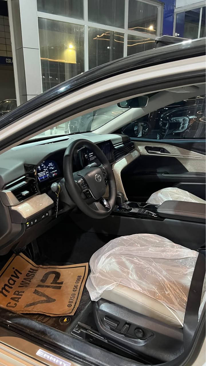 سعر بلاش 265$ ورقه مجال جدا بسيط🔥💣
تويوتا كامري ٢٠٢٥ مواصفات XLE هايبرد داخل كريمي✅
(بانوراما/كشنات + ستيرن تدفئة/رادار/بصمة/الخ…)👌🏻
حادث السيارة ٣ قطع صبغ بدون دواخل بدون ارباكات⚠️
مكفولة كفالة باقي السيارة على وضع الشركة ابيع شرط💯
سيارة رقم موقت تترقم محافظة شمالية حسب قناعه🙏
(كير/محرك/تبريد/كهربائيات/هايبرد) وضع الشركة ابيع🥇
مكان السيارة دهوك فقط للبيع ماشية 32 كيلومتر🌍
*********** دهوك, العراق
