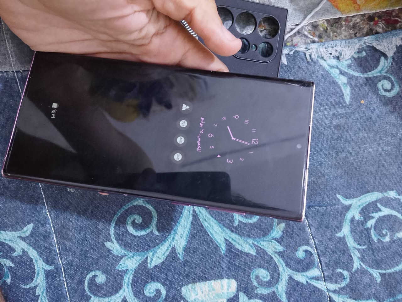 سامسونج اس٢٢ الترا فول
ذاكره ٢٥٦ عشوايه ١٢ مكفول من اي عطل وتصليح    ماعدا  مبدل ضهر فقط وبيه طخه خفييفه كلش يسار الشاشه  سعر٥٥٠ مكاني بصره


**إذا كنت صاحب هذا الإعلان وتريد حذفه لأي سبب، رجاءا أرسل رسالة إلى الدعم الفني**