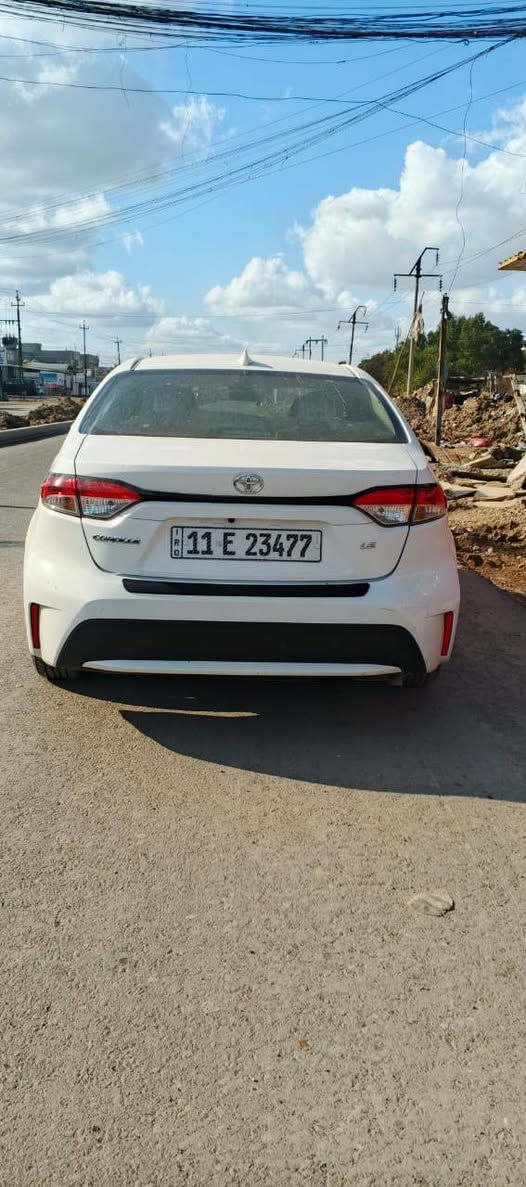 كورلا 21واردامريكي حادثها براس البنيد والجاملغ مثل ماموضح بسونار سياره جديده ماناقصها اي شي السعر 145 بيها مجال العنوان بغداد الراشديه رقم صاحب السياره ***********
