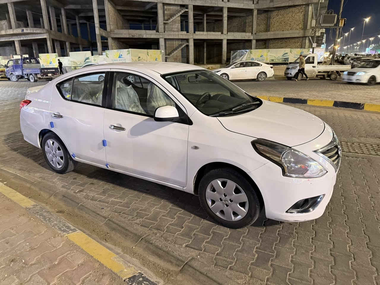 نيسان صني هندي بليتة زركة 2024
رقم أربيل تحويل وكالة مضمون بأسم شركة 
حساسات تحكمات ستيرن سبايدر ويدات نيكل كامرة شاشة كار بلي 
ماشية 60 الف 
محرك كير كفالة حدادية مكفولة 
بيها سونار موجودة كل التفاصيل بي 
مكانها النجف 
السعر 117 بيها مجال بسيط بيع فقط بدون مراوس 

***********

بي واتساب موجود اتصل عليه
