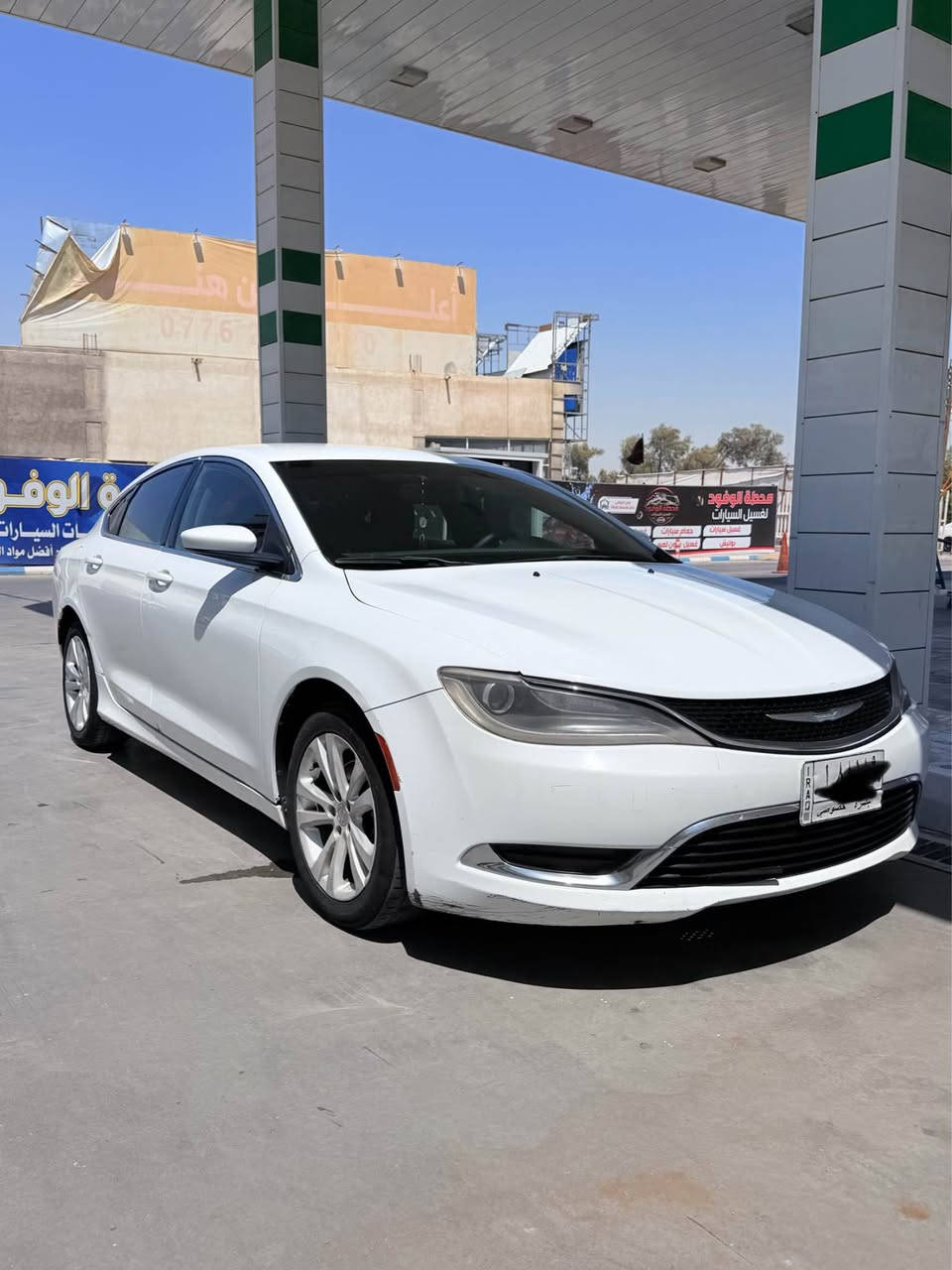 🚘 للبيع كرايسلر 200 موديل 2016 

المواصفات:

✅ موديل 2016

✅ وارد أمريكي

✅رقم بصرة جانت معوقين حالياً حرة تحويل مباشرةً 

✅ محرك 2.4 (2400cc) اقتصادي وقوي – 4 سلندر

✅ قير أوتوماتيك

✅ مبدل بيها 3 قطع اثنين أصليات ونفس اللون البابين جهة السائق والمدكر مصبوغ الامامي  فقط 

السيارة حلو وبيها بعض الملاحظات صح بس كلشي بسعره 

المميزات:

✔️ كشنات تدفئة

✔️ بصمة تشغيل

✔️ بصمة أبواب

✔️ بصمة جنطة

✔️ تحكم بالستيرن

✔️ شاشة 

🔧 المحرك جديد 

📍 الموقع: البصره - الجزائر 

💰 السعر:  85 وبي مجال بسيط  .

📞 للاستفسار أو المعاينة، 
الاتصال 

*********** البصرة, العراق
