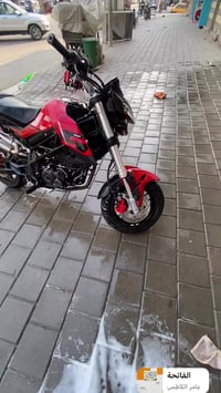 للبيع دراجة بنلي 135نضيفة ما مبدل بيهة اي شي خارج لشركة ومبدل بيهة كلج...