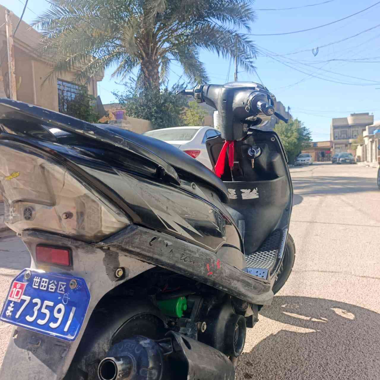 السلام عليكم دراجه ماكس عدله نضافه كدام عينك مكينه بلاد ودراجه مختمه ختم واحد كلها صالنصه اف ام سعر 600وبيه مجال  او مراوس كير موجود خاص وهاذ رقم بي واتساب***********
