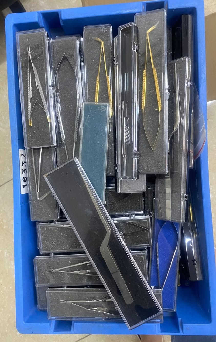 متوفر آلات وأدوات جراحية خاصة بطب وجراحة العيون (Ophthalmic Surgical Instruments) بجودة عالية وممتازة
جملة أو مفرد / حسب رغبتك)، للاستفسار عن التفاصيل والأسعار يرجى التواصل على 
***********

