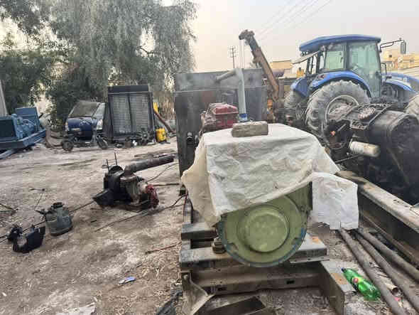 سلام عليكم مولدة للبيع نوع المولد إسكانيا راس التوليد 400KV العنوان بغداد الغزاليه تواصل على الأرقام التأليه *********** أو *********** سعر 80ورقه وبيه مجال قليل
