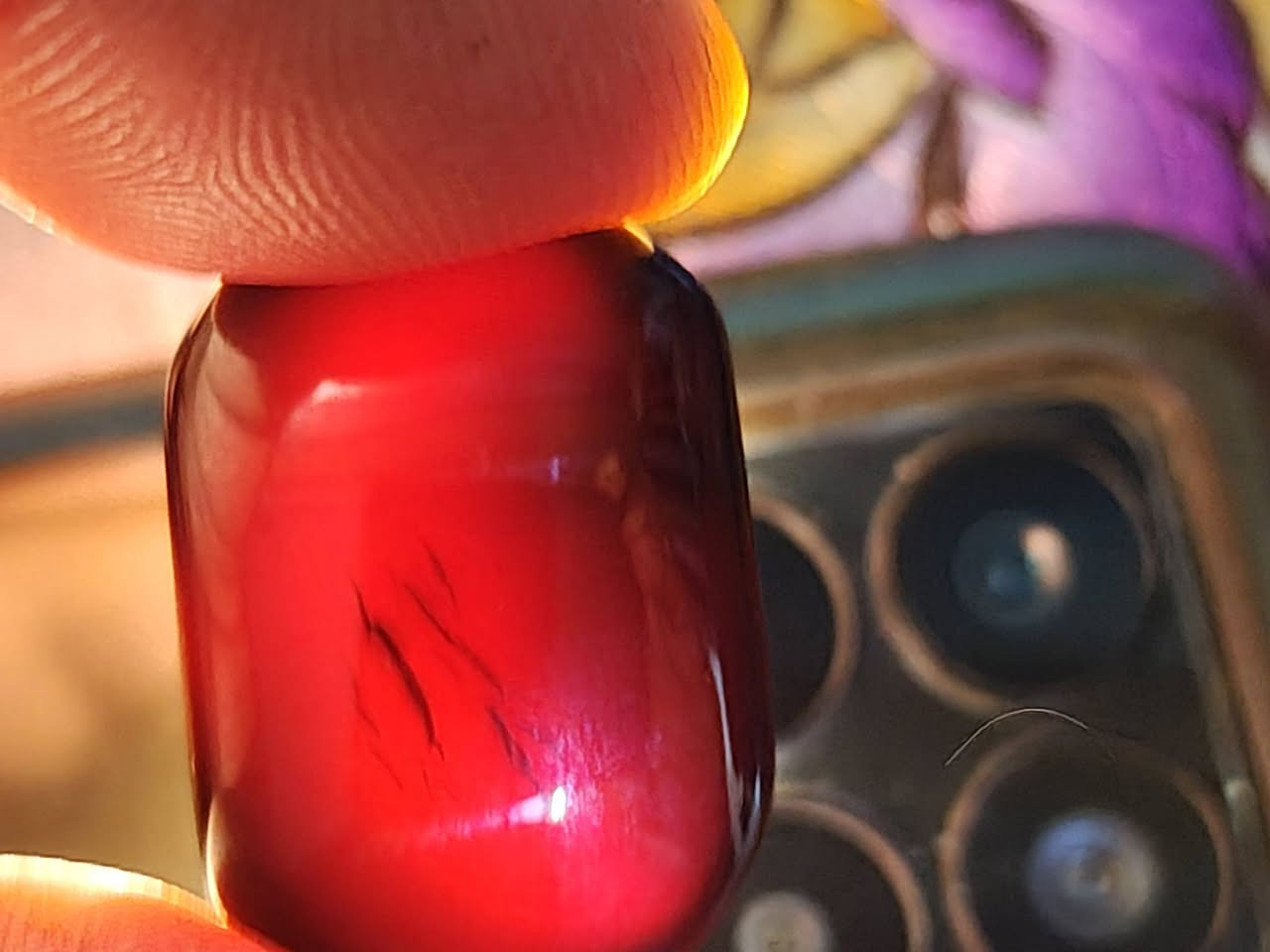 عقيق يماني شفه العبد زبيبي سباعي الاصلي ملكي طبيعي غير معالج بذمه السعر خاص لطفا منكم ***********
