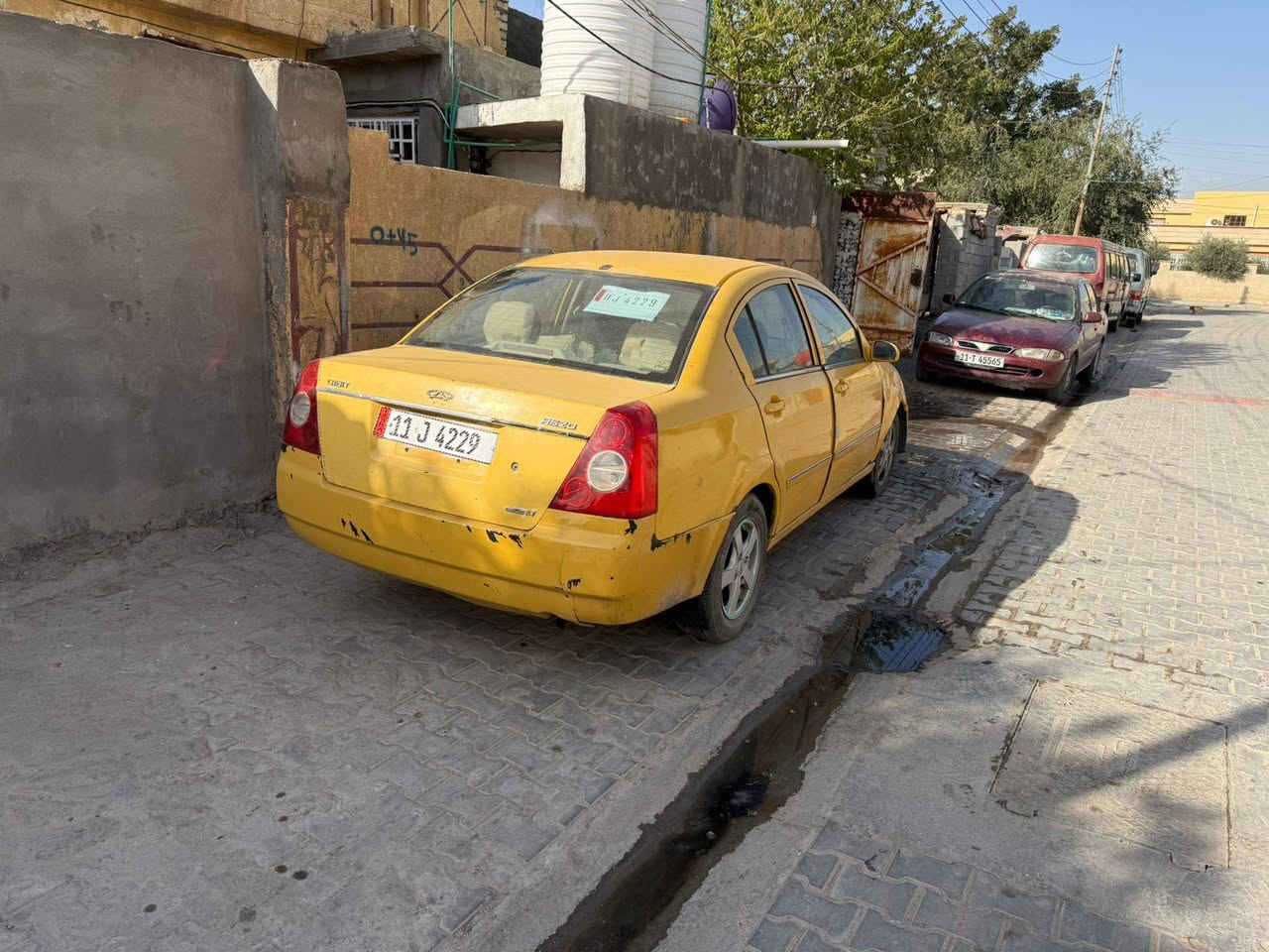 السلام عليكم شيري 11 A5 محرك وكير بلاديات تحويل مباشر مصفرة هيئة وغرامات سنويه 31 هزه جديده بيها كازكيت سيارة جاهزة السعر 22 وبيها مجال بغداد الزعفرانيه *********** م ***********
