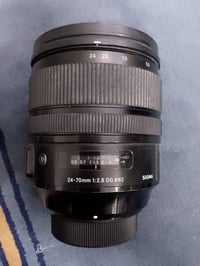 عدسه سكما للنيكون 24/70 فتحه 2.8 الاوتو فوكس عطلان للبيع 07736680646