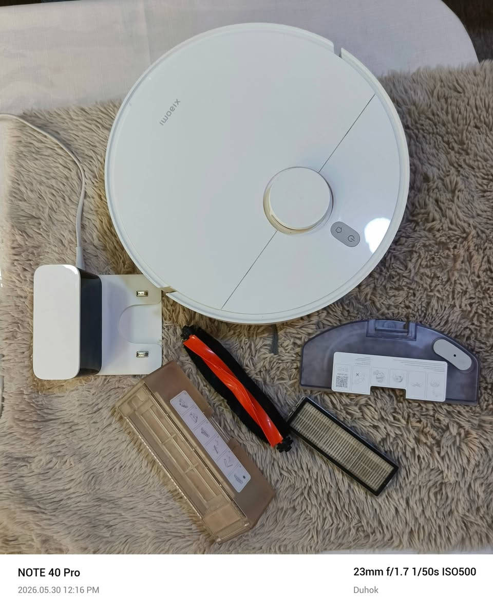 مكنسة شاومي s10 plus كنس ومسح ارضيات قوة شفط عالية مع امكانية رسم خريطة المنزل والتحكم بها عن طريق الموبايل


**إذا كنت صاحب هذا الإعلان وتريد حذفه لأي سبب، رجاءا أرسل رسالة إلى الدعم الفني**