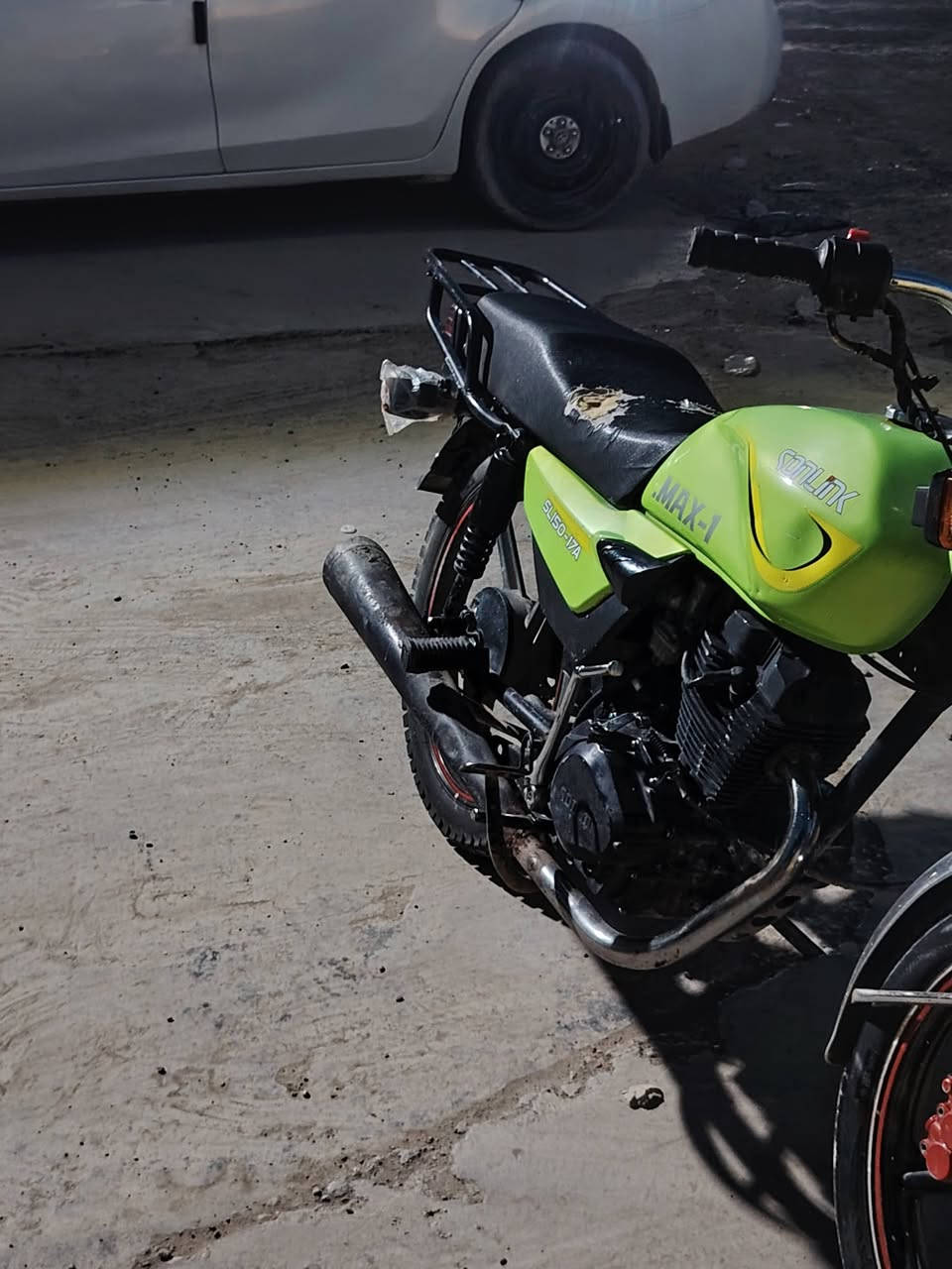 سلام عليكم ورحمة 
 دراجه للبيع سونكmx1
نقصه بس  عداد ول مكينه مكفوله من البرغي  لل برغي  موديل 2023
السعر 550وبيهه مجال لشراي وشلعون اعيوني عنواني بغداد. الدوره عرب جبور
هاذا رقمي  
***********
