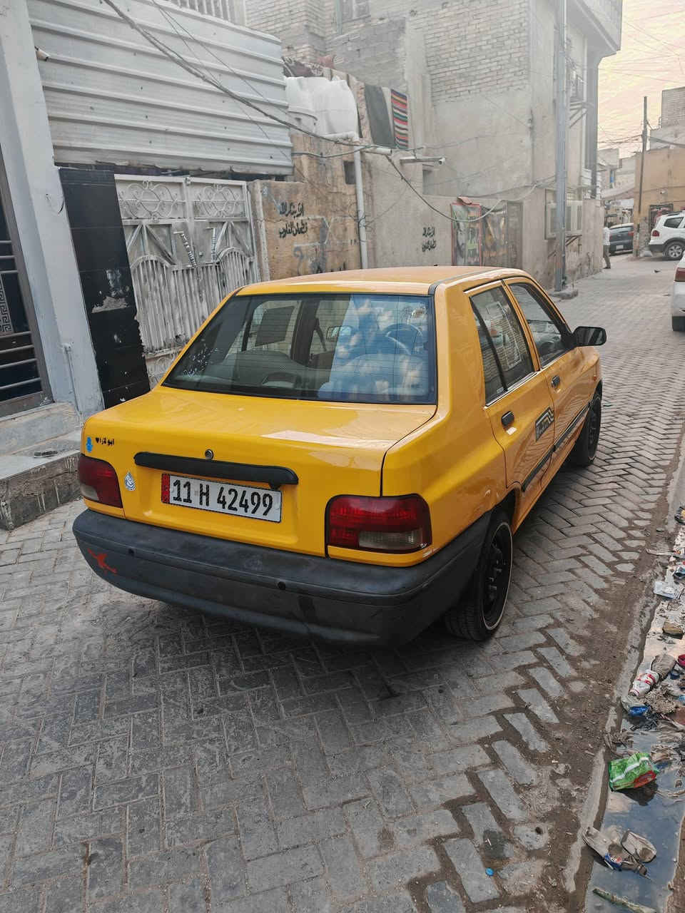 السلام عليكم سايبة 2018 
كير مكينة مكفولات

هيئه وغرامة مصفره

بيها قطعتين باب العبري الوره السايق والجاملغ البصفه

صدرها جديد كلجها جديد 

بيها منظومة غاز بس متشتغل تصلح شغلتها بسيطه

وهاي زلوغ بلقماره اثر السيبايا

عنون مدينة الصدر   ***********
سياره حلوه وما متعبتني وبلعافية عل ياخذها
