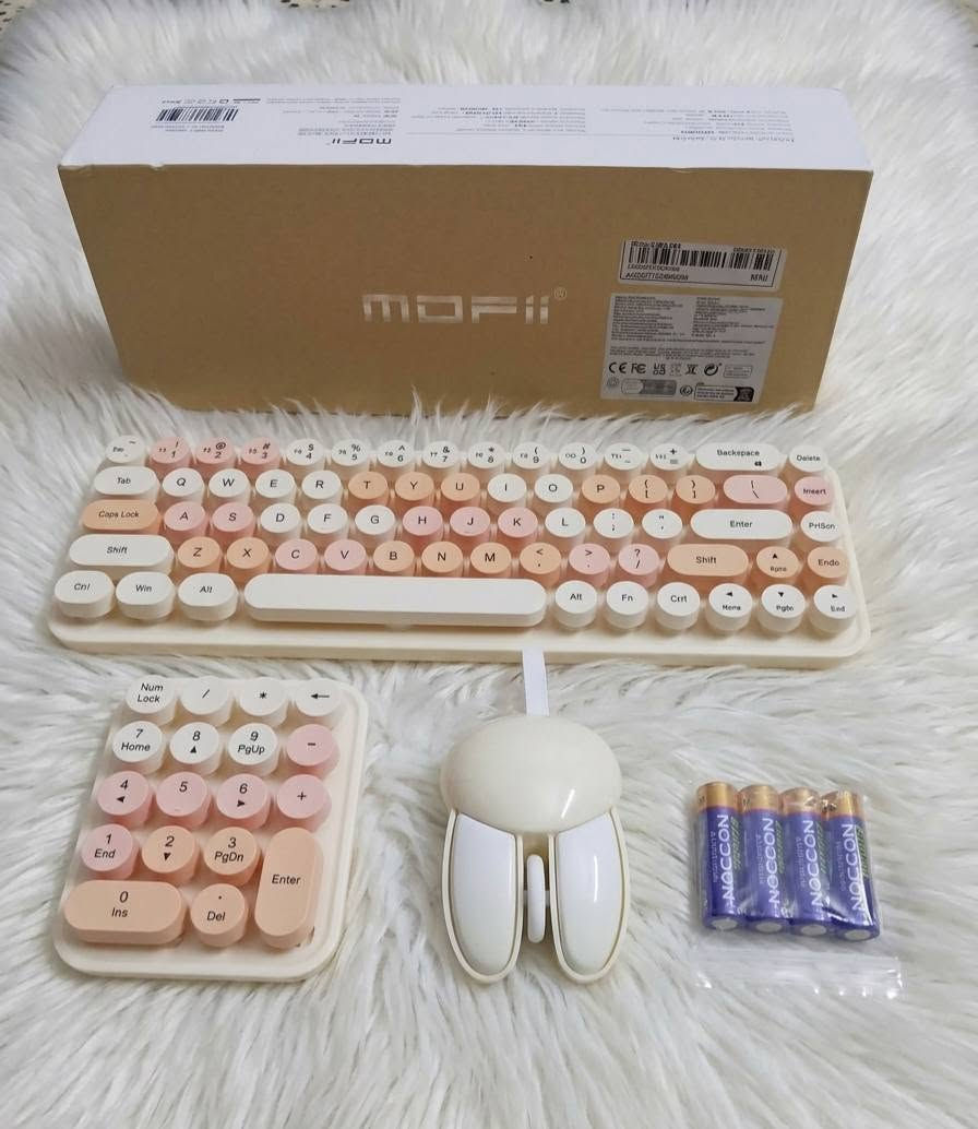 طقم لوحة مفاتيح (كيبورد) وفأرة (ماوس) لاسلكي من شركة Mofii
خلي سعر وبالعافية


**إذا كنت صاحب هذا الإعلان وتريد حذفه لأي سبب، رجاءا أرسل رسالة إلى الدعم الفني**