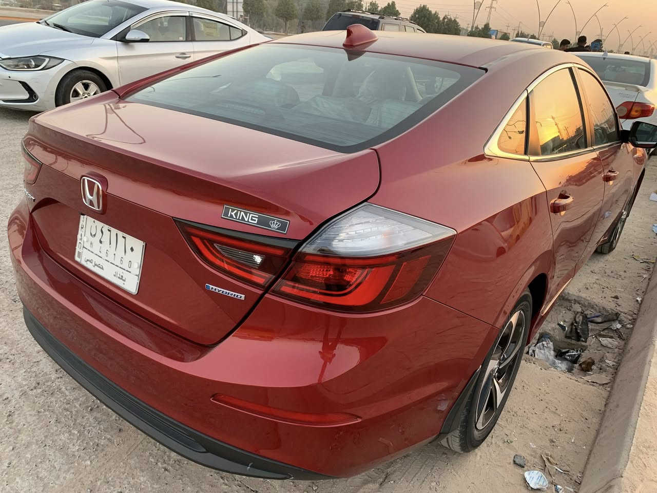 كلين بدون صبغ او تبديل 

هوندا انسايت هايبرد  2022‪    ياباني‬
رقم بغداد ماشية 24 الف كيلوا 
وارد امريكي
بصمات عدد   ٢   

المواصفات  :
• مكينه 150‪0 cc هايبرد سبورت رياضي  ‬
• كير اوتوماتيك لمس
• بطارية ليثيوم
• سبورت 
• شاشة كبيرة
• كاميرا خلفية
• حساسات خلفية 
• حساسات امامية 
• كراسي لون ابيض 
• رادار امامي
• مانع تصادم
• محدد مسار
• تصحيح مسار
• كاميرا امامية
• شفتات استيرن
• مثبت سرعة
• مانع انزلاق
• استيرن متحرك
• تحكم فول
• بصمة تشغيل عن بعد 
• بصمة أبواب
• دخول ذكي
• إنارة ترحيبية
• مري كهرباء
• حساسات تجاوز BSM
• نقطة عمياء 
• حساسات تجاوز عدد 2
• شاحن وايرلس 
• حساس امامي وخلفي
• شاشة اعطال
• هندبريك كهرباء
• زجاج كهرباء
• عداد ديجيتال
• اضوية امامية تورنج LED
• اضوية خلفية LED
• كشافات LED
• حساسات اضاءة
• إنارة امامية تلقائية Auto
• حساسات ضغط هواء الإطارات
• نظام ECO + TRIP
• نظام GPS + خرائط
• نافيجيشن
• 3 أنظمة قيادة (eco, ev, sport)
• مري تعتيم
• ركايات وسط
• بلوتوث
• مدخل USB + AUX
. اطارات جديده مشلن اصلي
السعر 155 $ وبيه مجال 
***********
