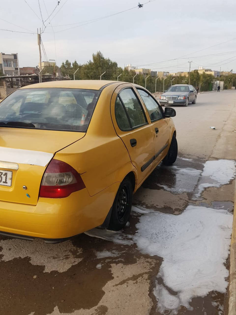 سلام عليكم طيبة 2015 سيارة مكفولة من الضربة والتبديل ولصبغ مكاني بغداد السيارة بسمي كاملة مكملة السعر 40 قفل ***********
