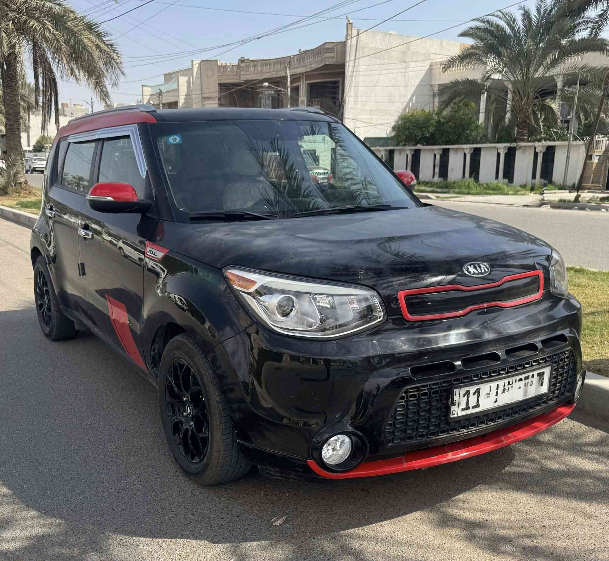 السلام عليكم للبيع كيا صول ٢٠١٥ وارد امريكي داخله كلين بدون حادث وصار بيه حادث في العراق باب السائق مبدل ومصبوغ السياره حلوه وجاهزه مابي اي نقص ماشيه ٦٢ الف محرك ٢٠٠٠ gdi كير محرك كفاله مري شفط ويل كب فول تحكم ستيرن شاشه ويل كب سنويه باسمي والسعر ١٠٥٠٠ وبيه مجال واي استفسار الاتصال على الرقم ***********
