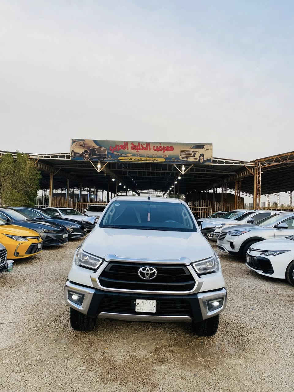 #يالله تيوتا هايلوكس موديل 2023  
سعودي كفاله عامه مرقم وجاهز 
بسم المشتري فول موصفات بصمه 
الـسعر 320$ مـوجوده المثني الرميثه 
تـفاصيل واتـساب (***********)
