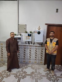 تم بحمد الله تنصيب منظومة طاقة شمسية من كوادرنا شركة قوة الشمس بإدارة ...