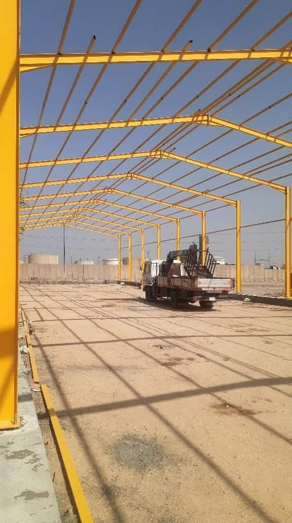 السلام عليكم 
مستعدون لعمل كافه الجملونات حقول الدواجن ومعامل العلف والأسماك والكرفانات وكافة الاسقائف بإشراف مهندسين ومن الله التوفيق 
ابو اسعد الزبيدي   للاتصال ***********واتساب ***********
